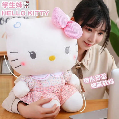 Hello Kitty Plush Pillow Soft Stuffed Doll