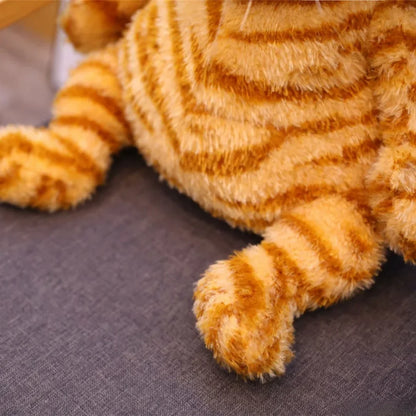 Garfield Plush Toy - Adorable Fat Cat Doll for Kids' Birthday Gifts