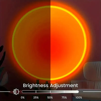 Vibrant Sunset Projection Light