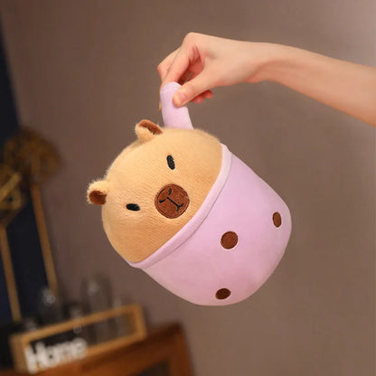 Capibara Cuddle Buddy: Plush Throw Pillow & Doll for Kids' Joy