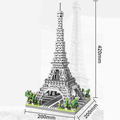 Paris Tower Street View Building Block