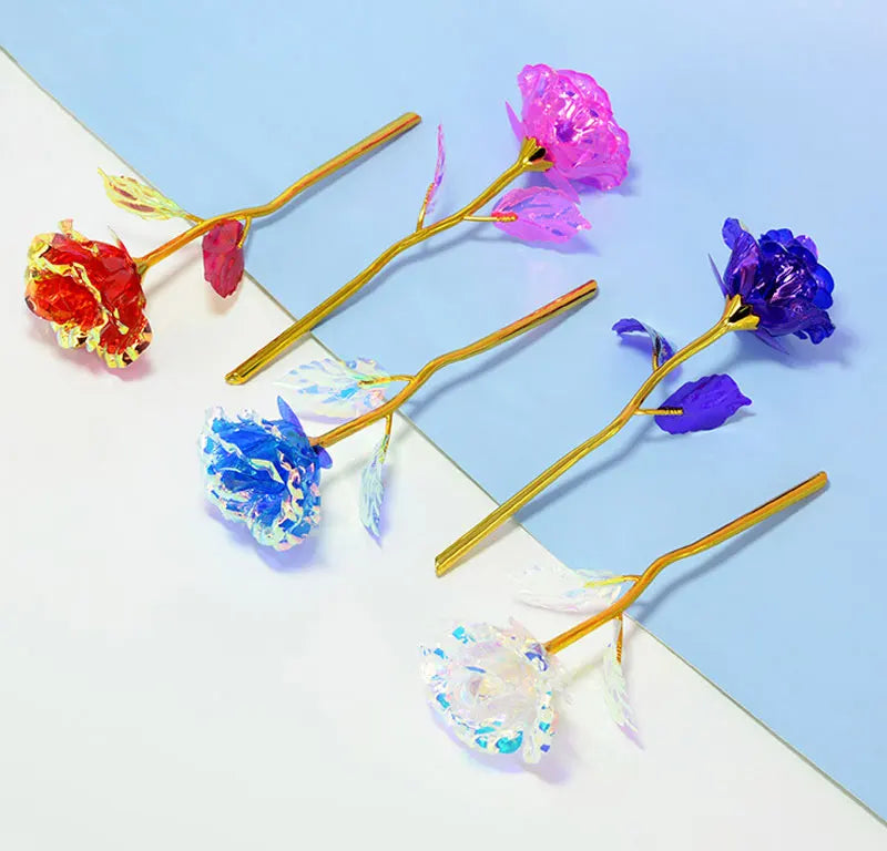 Galaxy Gold Foil Eternal Rose