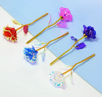 Galaxy Gold Foil Eternal Rose
