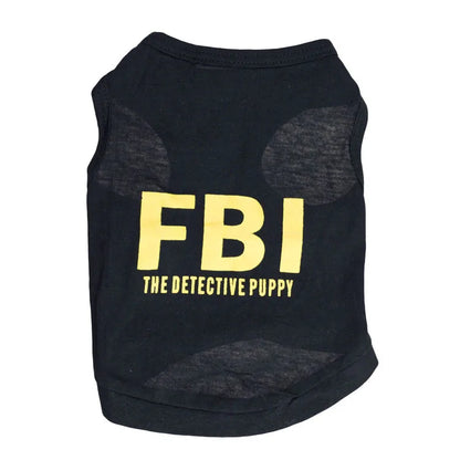 FBI Print Dog Vest