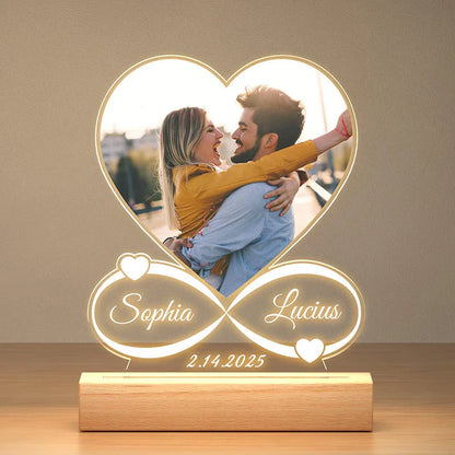Personalized Photo Frame Night Light