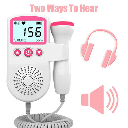 Fetal Doppler Ultrasound Baby Heartbeat