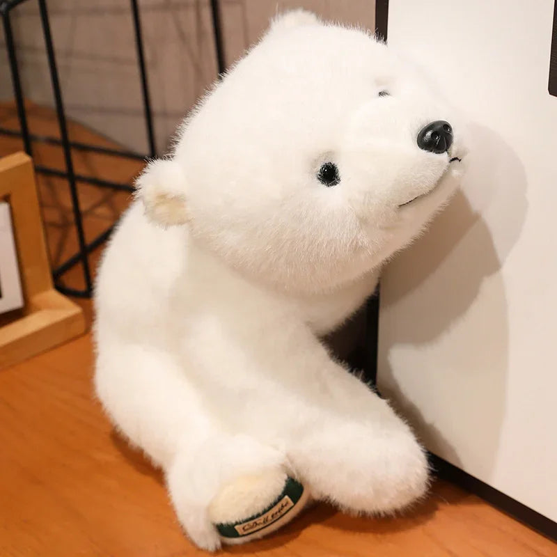 Soft Animal Plush Throw Pillow Polar Bear Brown Bear Panda for Home Decor