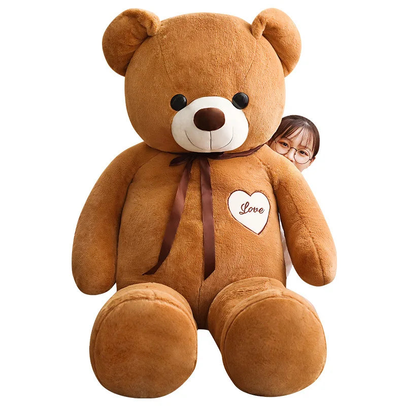 Giant 100cm Plush Teddy Bear - Soft Stuffed Animal for All Occasions