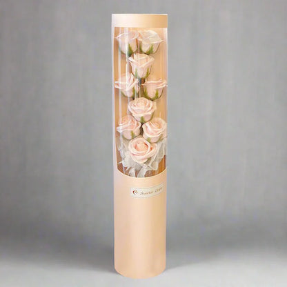 Valentines Day Artificial Rose Soap