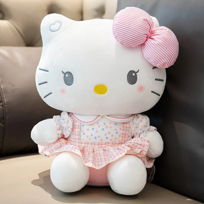Hello Kitty Plush Pillow Soft Stuffed Doll