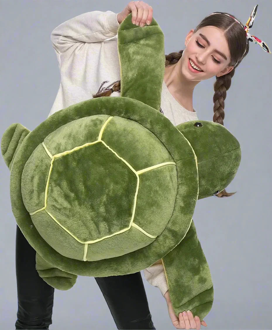 Big Sea Turtle Stuffed Animal Soft Plush Pillow