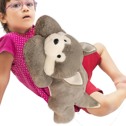 Cute Weighted Plush Animal Pillow - Cuddly Comfort for All Ages