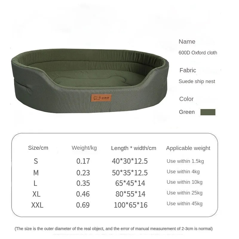 Waterproof Oxford Cloth Sofa Bed for Dogs