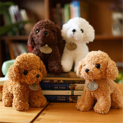Cute 20CM Plush Curly Dog Toy - Perfect Gift for Kids!