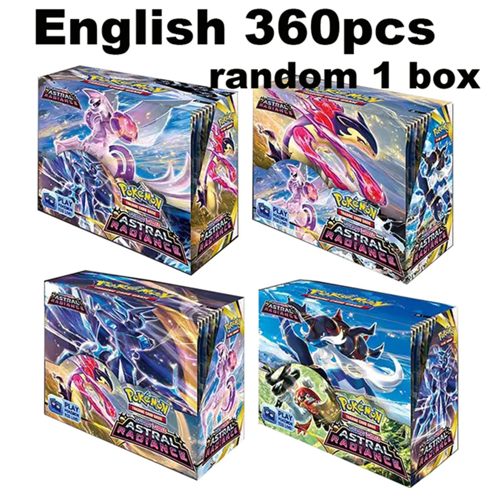 324Pcs Pokemon Cards Sun & Moon XY Evolutions Pokemon Booster Box Collectible Tradiner Card Game