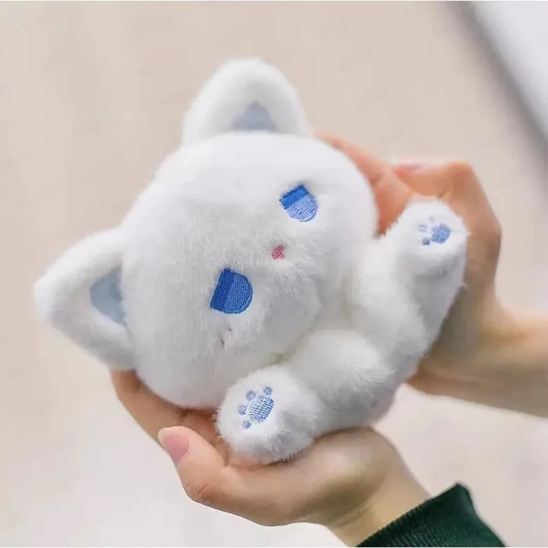 Emo Cat Plush Doll Cute Stuffed Toy Gift for Couples