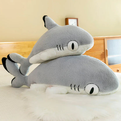 Cute 130cm Soft Shark Plush Toy - Perfect Nap Buddy & Gift for Kids!
