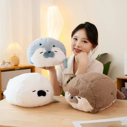 Kawaii Sea Otter Plush Doll - Adorable Gift for Kids