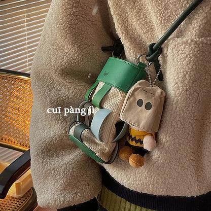 Snoopy & Charlie Brown Kawaii Keychain
