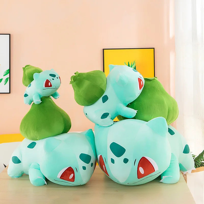 Cute 25CM Bulbasaur Plush Doll - Soft Stuffed Toy for Kids & Collectors