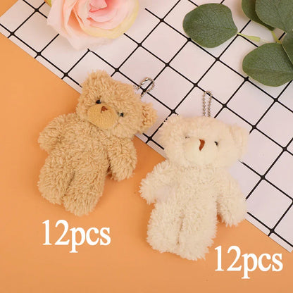 Small Plush Bear Toy for Christmas Birthday Valentine Gifts