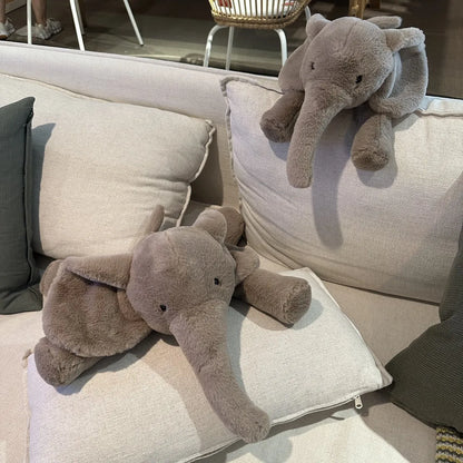 Cute 45cm Cartoon Elephant Plush Toy - Soft & Adorable Gift for All Ages