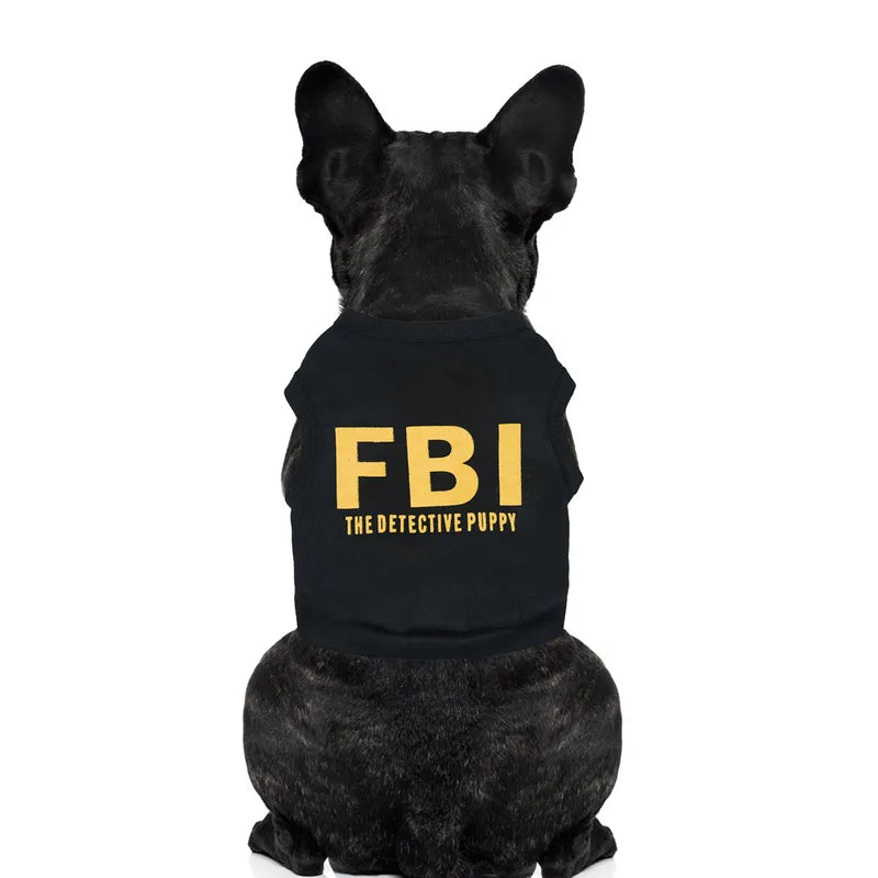 FBI Print Dog Vest