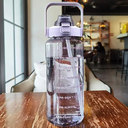 Portable Large Capacity Plastic Water Bottle