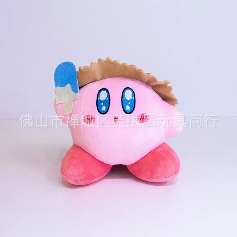 Kawaii Star Kirby Plush Toy - Adorable Ghost & Heart Doll for Kids