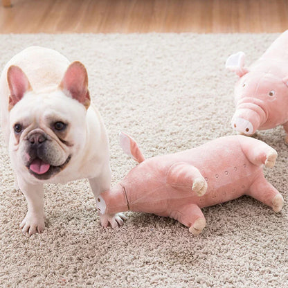 Cute Plush Pig Chew Toy for Dogs