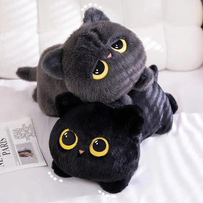 Cute Cat Lying Plush Sofa Pillow