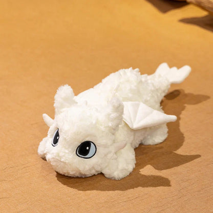 55/70cm Cute Dragon Plush Toy - Soft Stuffed Doll Pillow for Kids