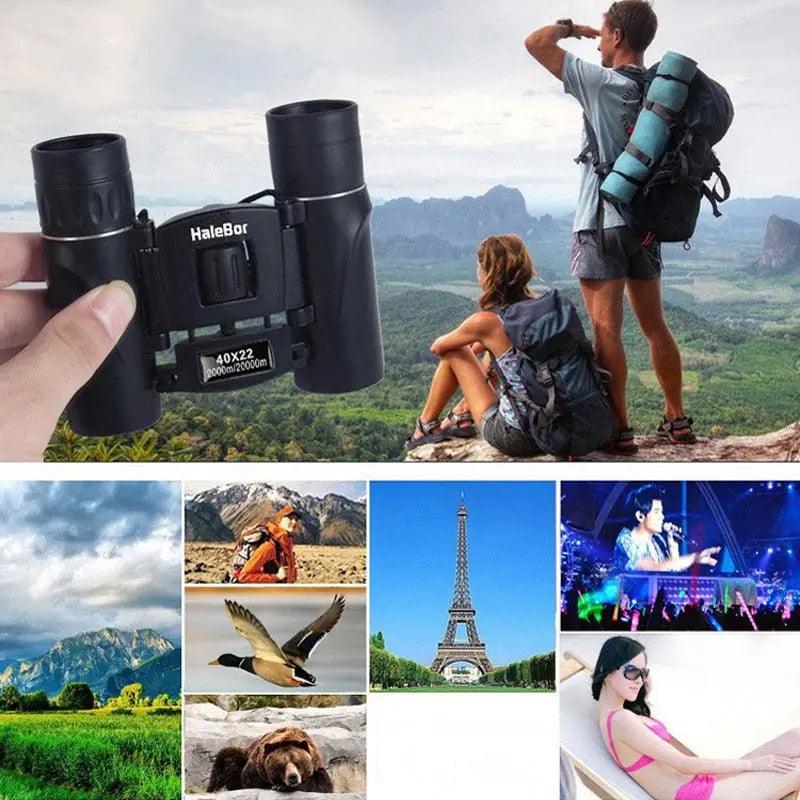 Compact High-Magnification Binoculars With Dual Focus