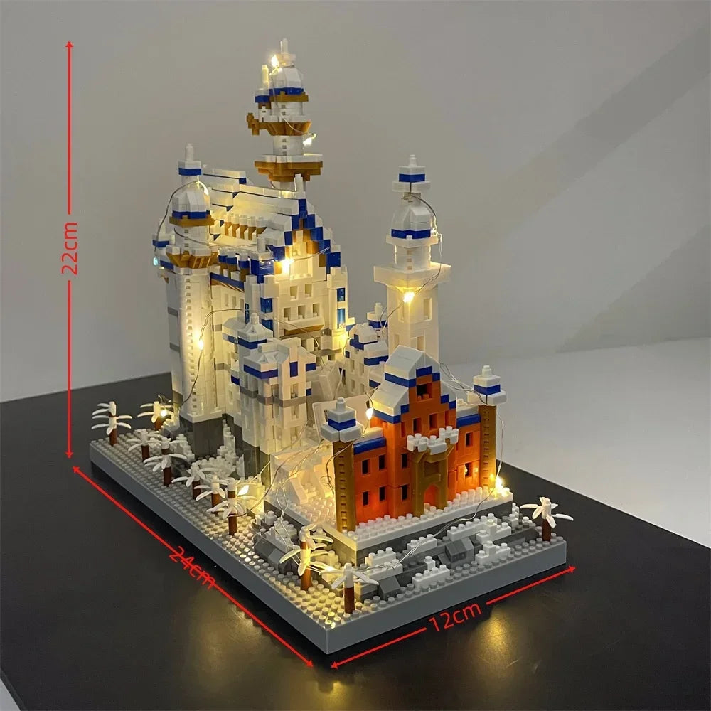 Paris Eiffel Tower Micro Mini Building Blocks