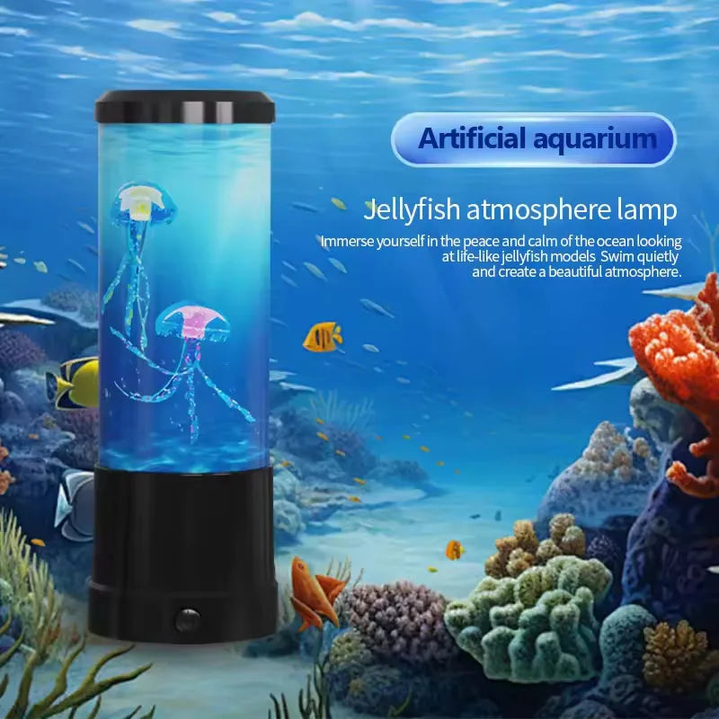 Mood Aquarium Ocean Jellyfish Lamp