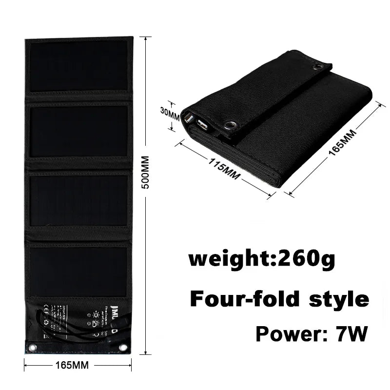 Portable Solar Panel Usb Power Bank