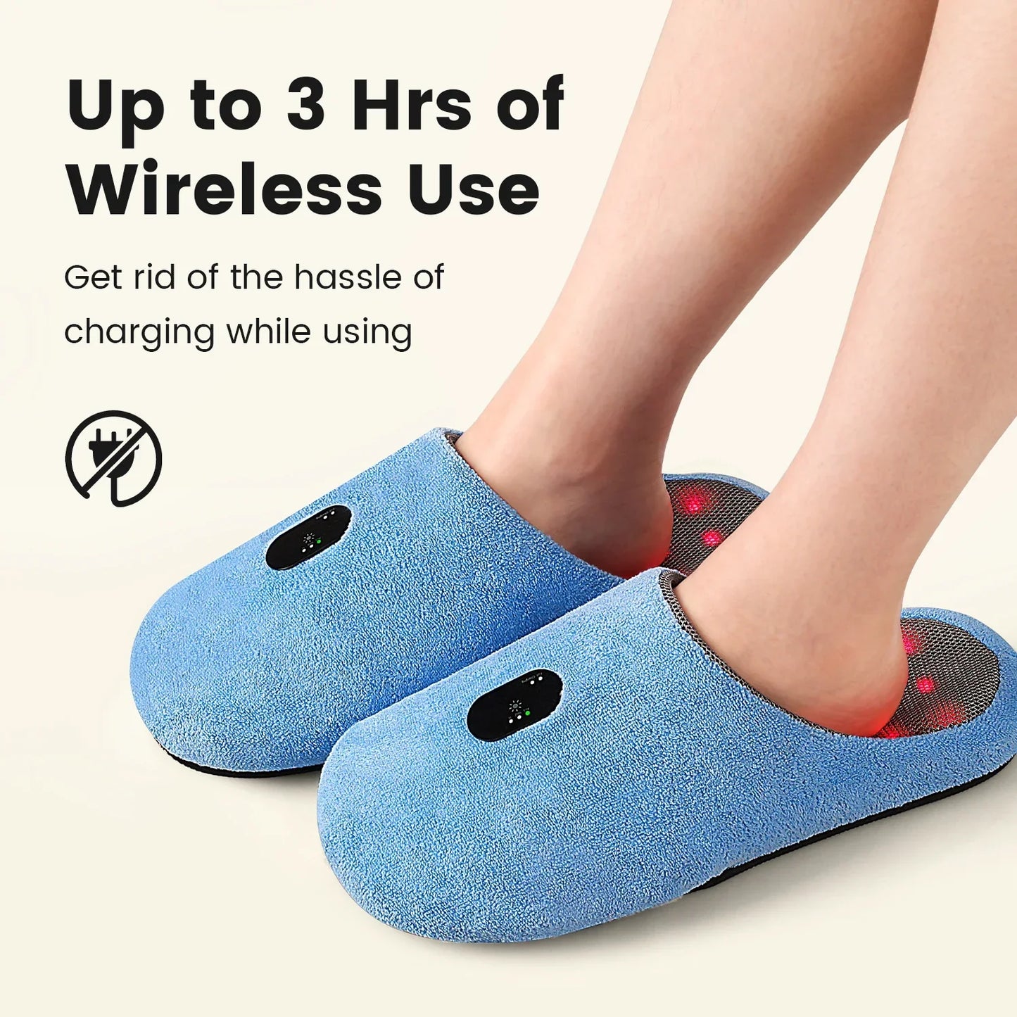 LED Red Light Therapy Slipper