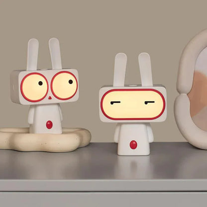 Rabbit Led Night Light Usb Rechargeable Cute Light Gift