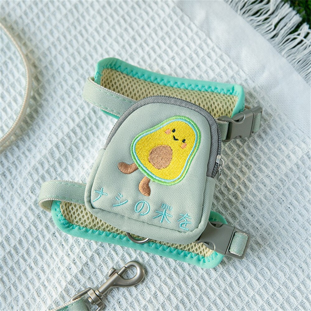 Snack Pouch Dog Harness