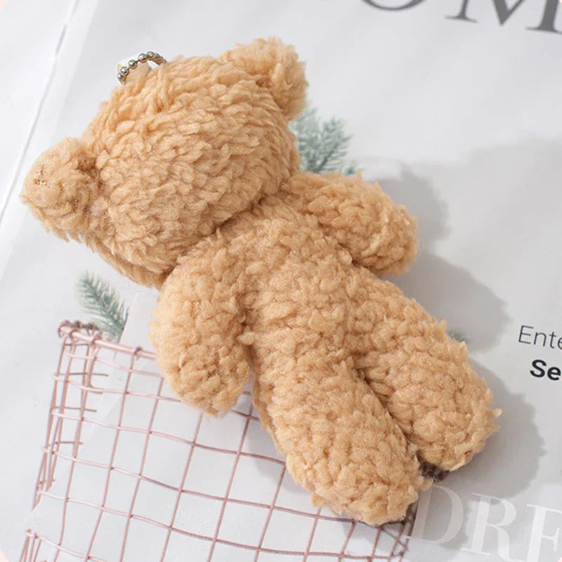 Blush Bear Plush Keychain