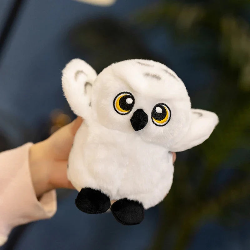 Hedwig Owl Plush Toy Soft Stuffed Animal Cute Shoulder Plush for Kids