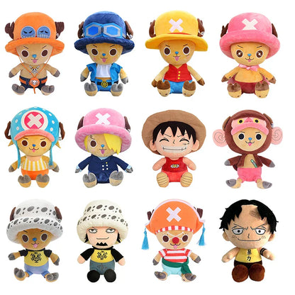 Big Size One Piece Chopper Plush Doll - Soft Kids Pillow Gift (20-30cm)
