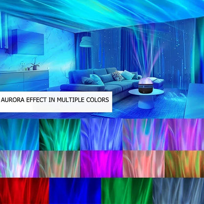 Starry Galaxy Ocean Wave Projector