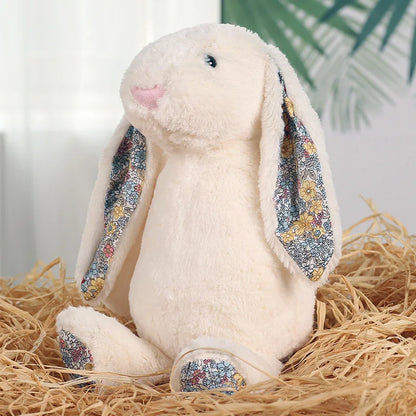 Shy Bunny Plush Toy Soft Floppy-Ear Gift for Girls