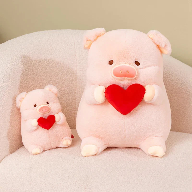 Love Heart Pig Plush Toy
