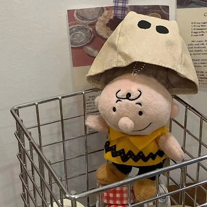 Snoopy & Charlie Brown Kawaii Keychain