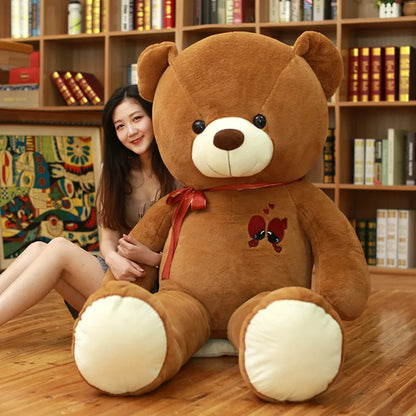 Large Teddy Bear Plush Soft Stuffed Bear 60 to 100 cm