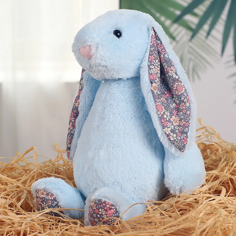 Shy Bunny Plush Toy Soft Floppy-Ear Gift for Girls
