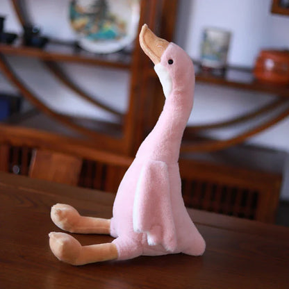 Cute 35cm Long Neck Goose Plush Doll - Soft Toy for Kids & Babies