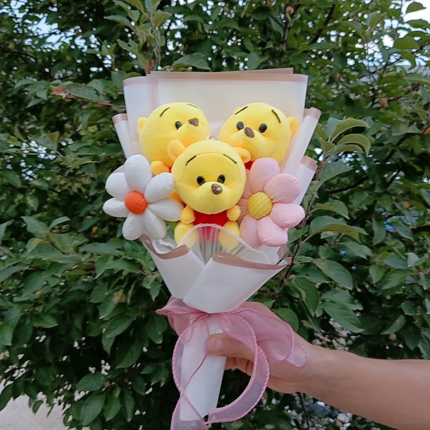 Winnie the Pooh Piglet Plush Bouquet Soft Toy Gift
